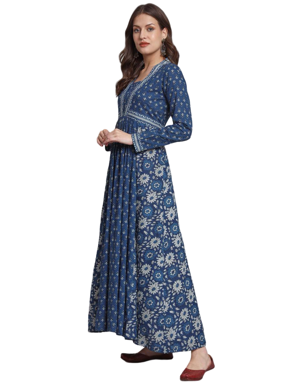 Pure Cotton Perfection - Women's Graceful Gown
